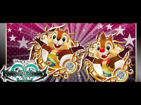 【キングダムハーツアンチェインドキー攻略】チップとデールの使い方【KHUx】