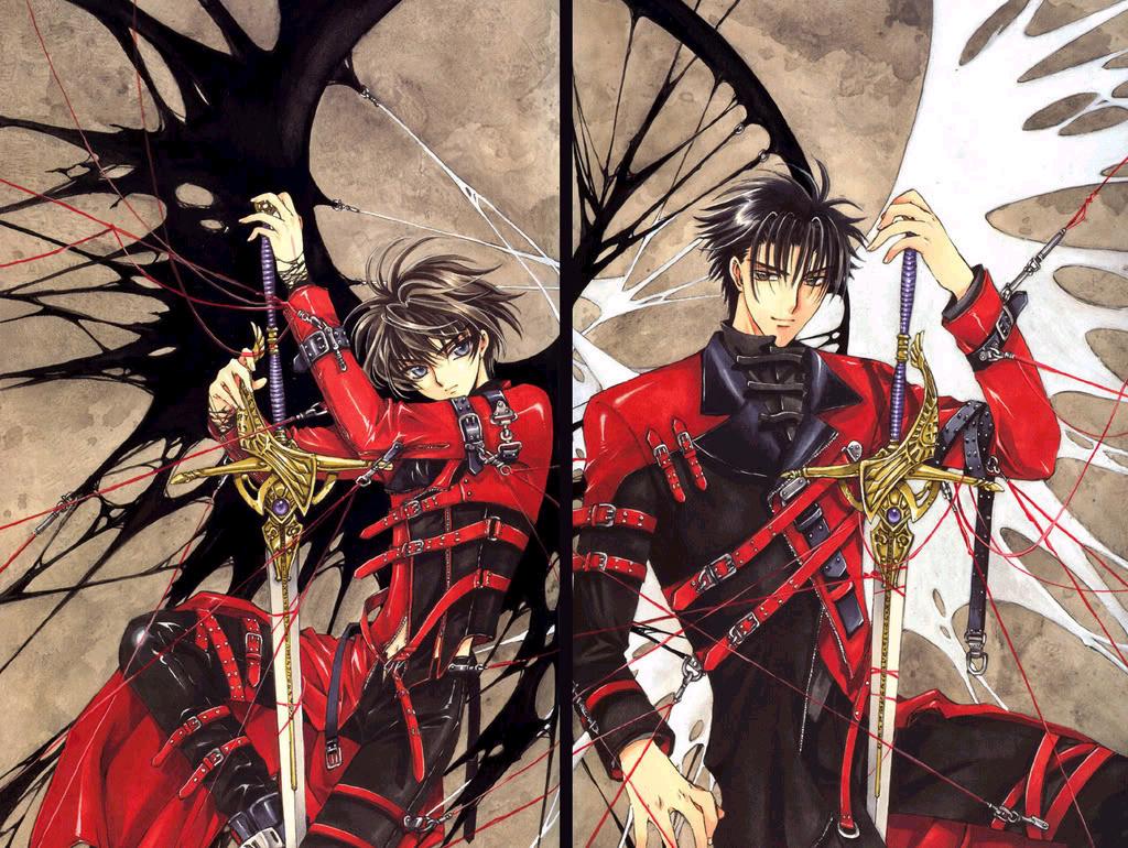 Amazon.co.jp: X エックス トレーディング下敷き 司狼神威 CLAMP