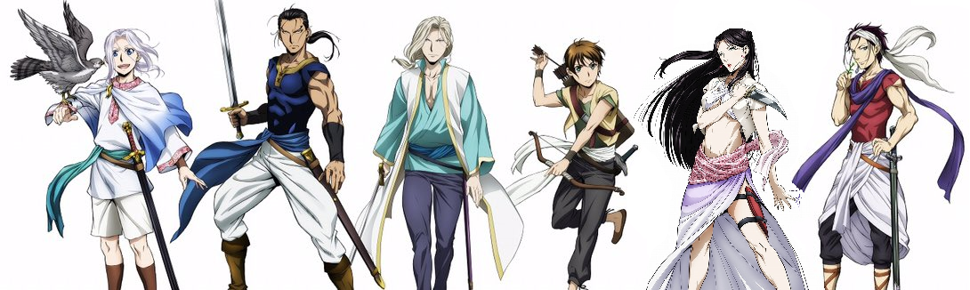アルスラーン戦記 2期 風神乱舞／登場人物まとめ - RENOTE