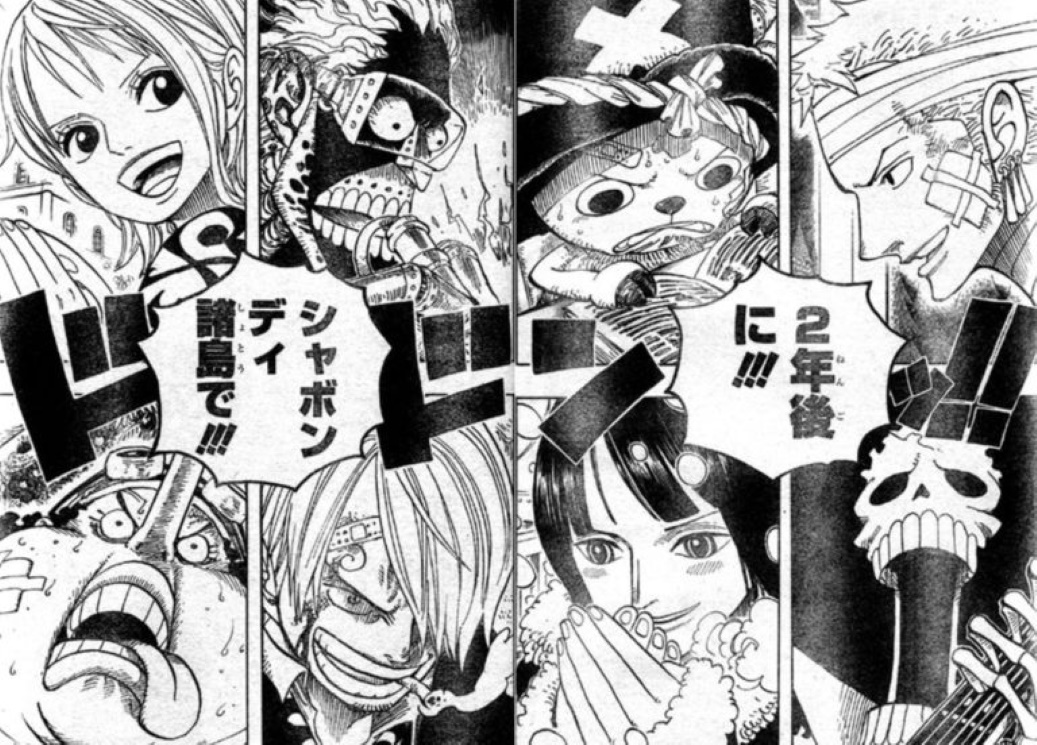 【ONE PIECE】扉絵連載「一味の単独修行 2年間スタート」画像まとめ【ワンピース】