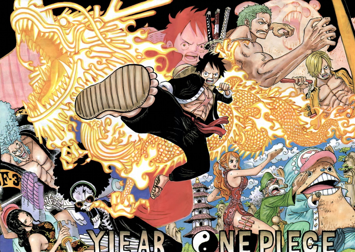 ONE PIECEの扉絵とまとめ！カラフルで美麗なイラストが大集合！【ワンピース】