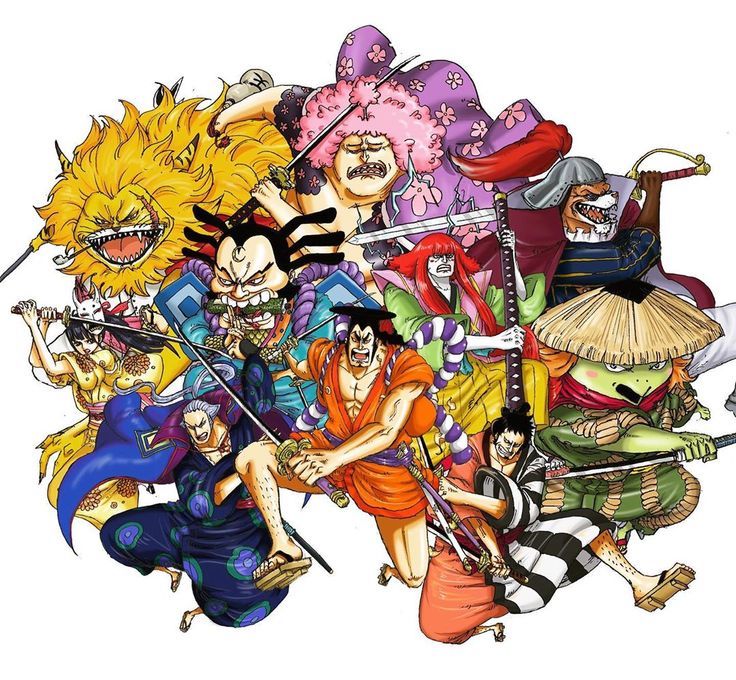 ONE PIECE（ワンピース）の赤鞘九人男まとめ