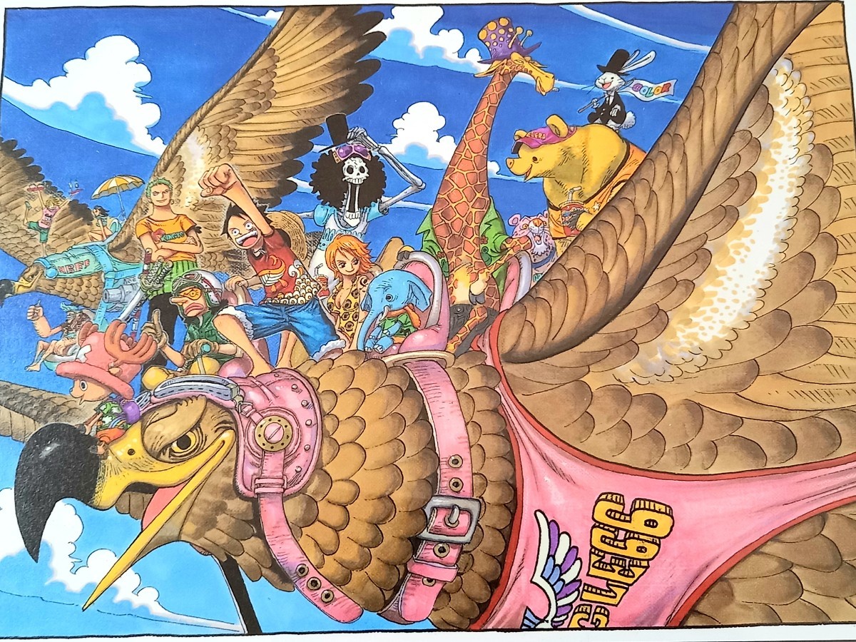 【ワンピース】麦わらの一味と動物たちが楽しそうな扉絵コレクションまとめ【ONE PIECE】