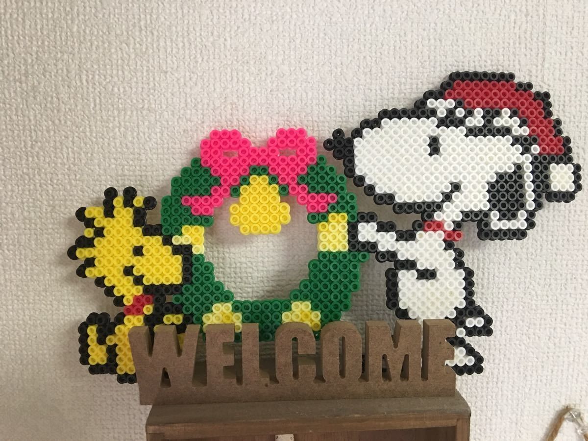 【ピーナッツ】スヌーピーのクロスステッチ・アイロンビーズ・ドット絵などのハンドメイド・手芸作品まとめ【Peanuts】