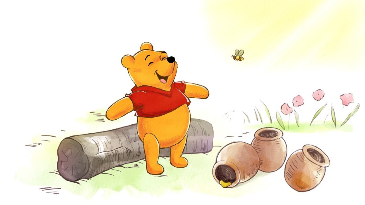 ディズニーキャラクターくまのプーさん（Winnie The Pooh）だらけのスマホ用壁紙・待ち受け画像まとめ