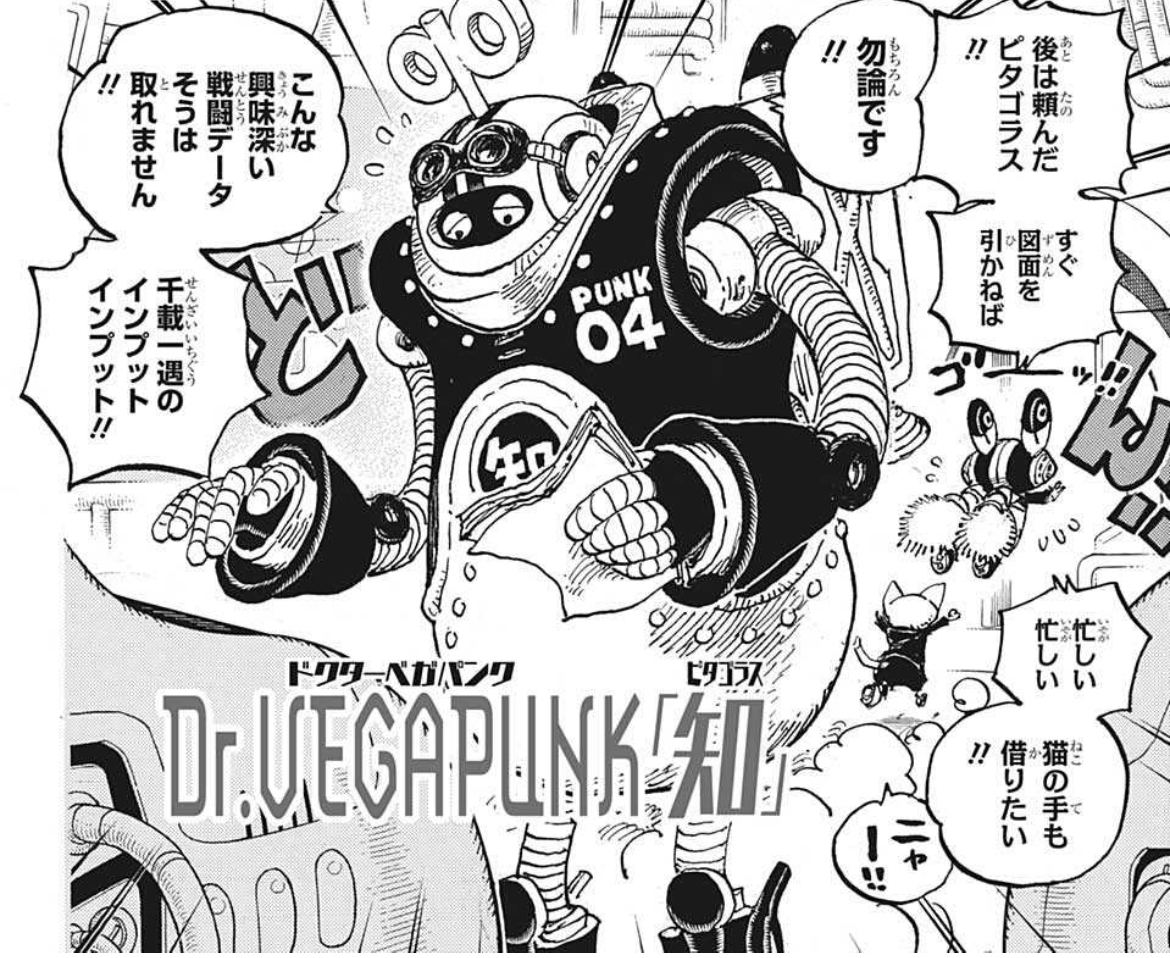 PUNK-04 知／ピタゴラス（ONE PIECE）の徹底解説・考察まとめ