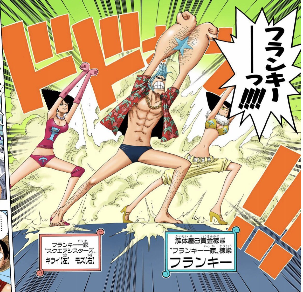 スクエアシスターズ／キウイ＆モズ（ONE PIECE）の徹底解説・考察まとめ