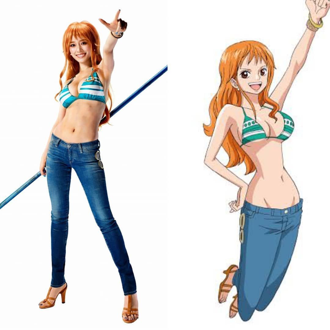 泉里香がナミを忠実に再現！ONE PIECE実写CMについて紹介【ワンピース】