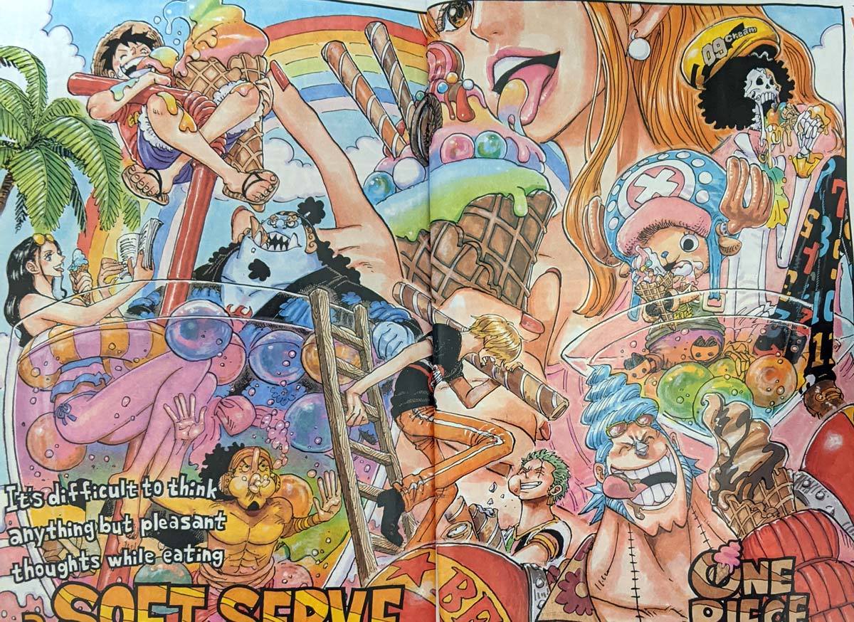 【ワンピース】画質最高！見開き扉絵一挙紹介！【ONE PIECE】