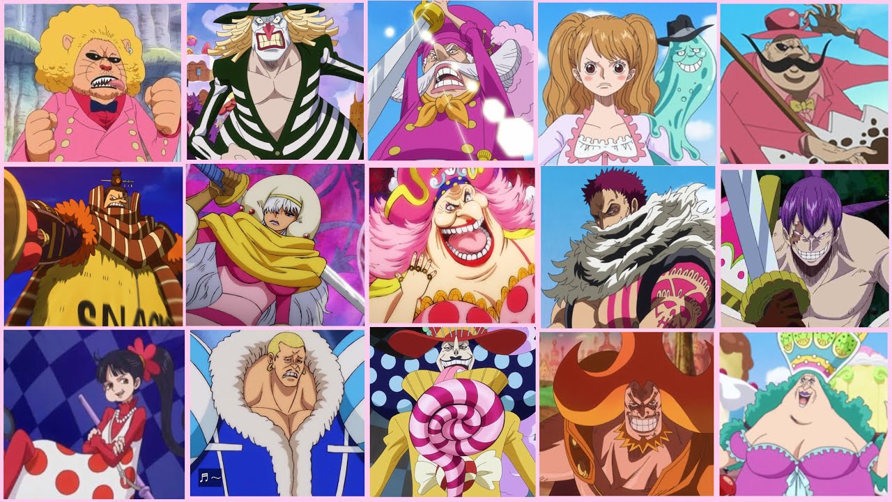 【ワンピース】ビッグ・マム海賊団のメンバーまとめ！最恐四皇の一角【ONE PIECE】