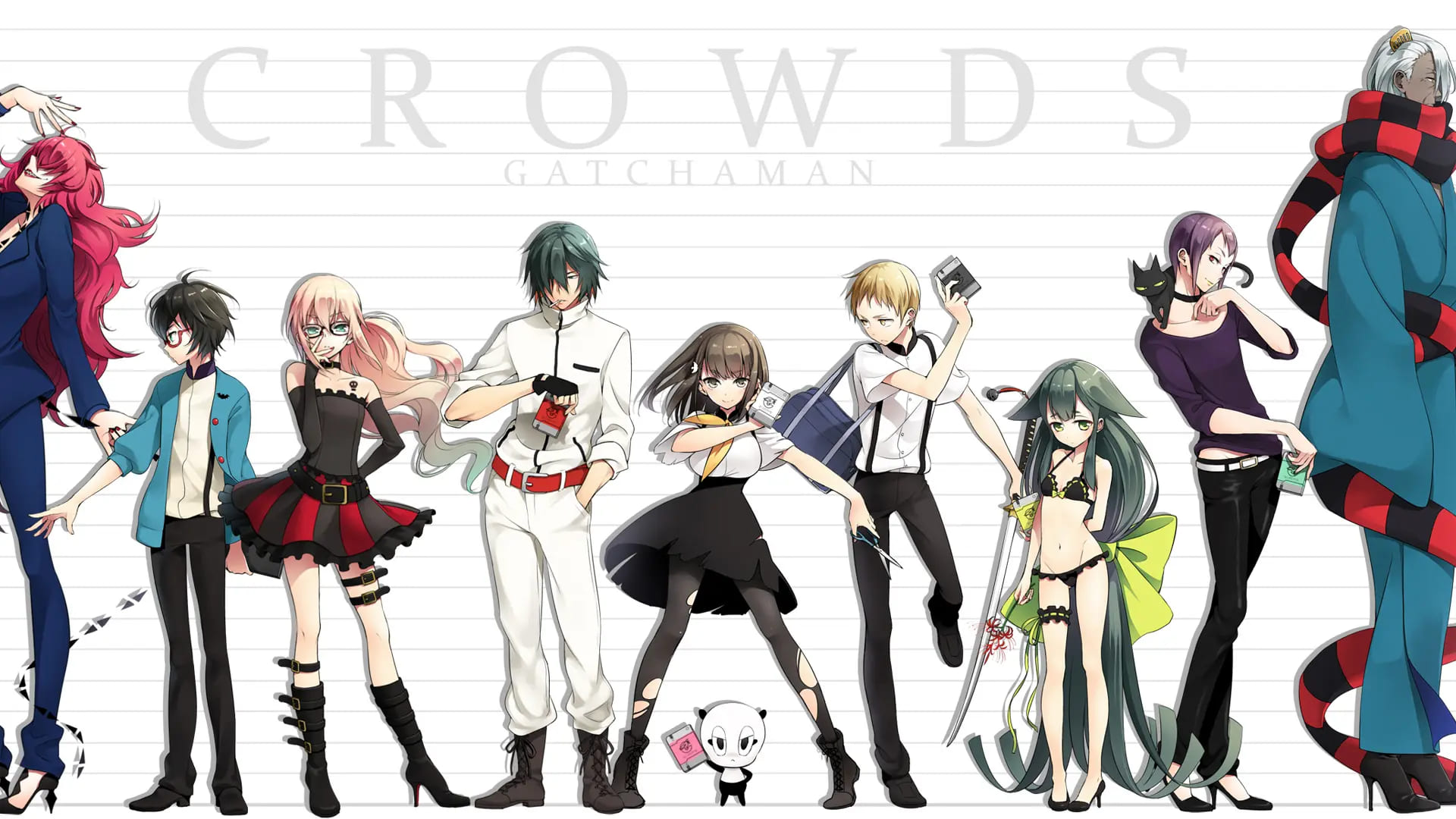 ガッチャマン クラウズ（Gatchaman Crowds）のネタバレ解説・考察まとめ