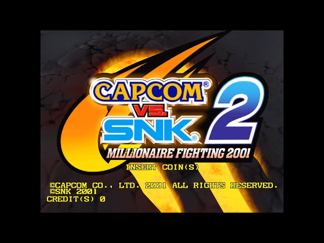 CAPCOM VS. SNK 2 MILLIONAIRE FIGHTING 2001 / カプエス2 / CvS2