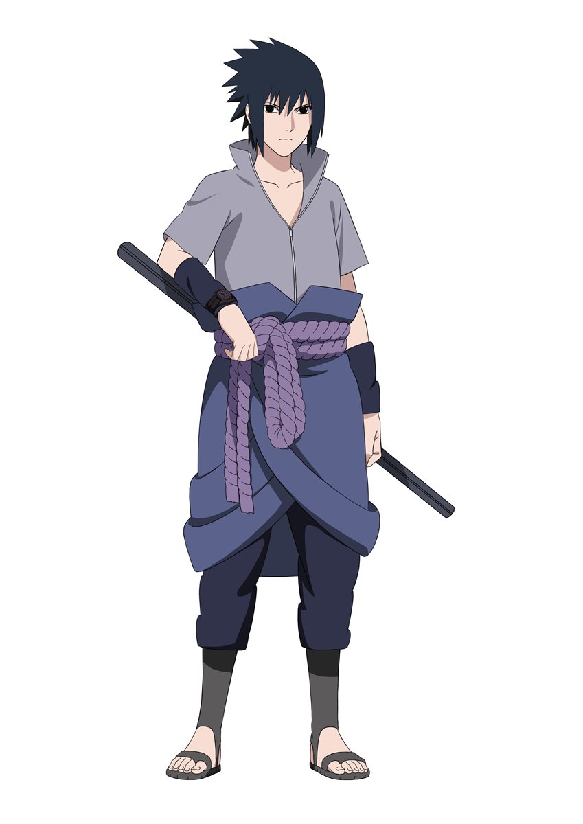 NARUTO 絆 木札ストラップ サスケ NARUTO-ナルト- 疾風伝_木札ストラップ うちはサスケ | 公式