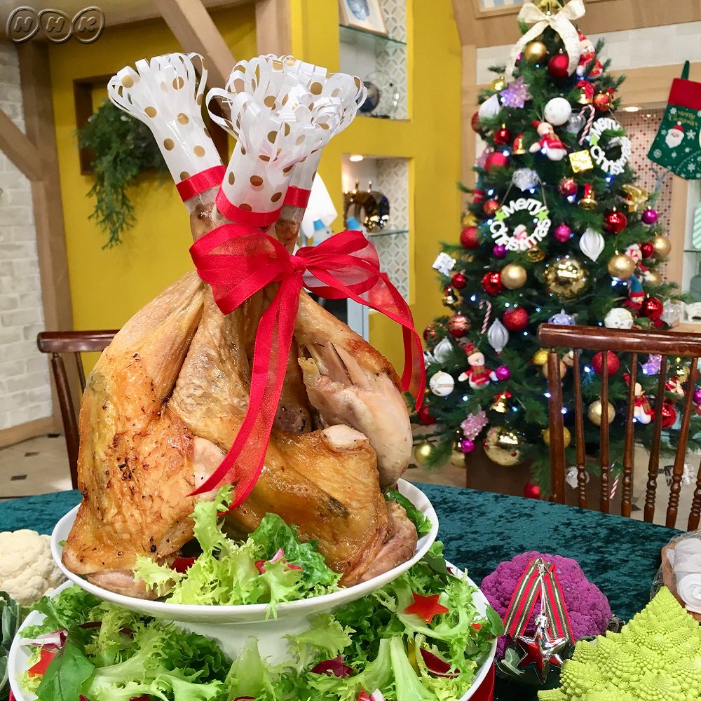【ブロッコロリン】平野レミが今日の料理で紹介したインパクト大のクリスマス料理を紹介【クリスマストリー】