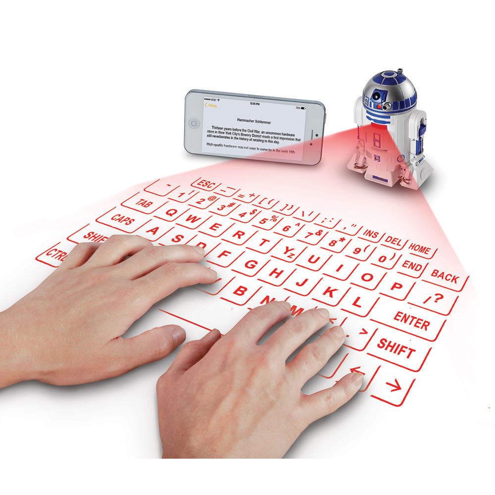 スター・ウォーズのドロイドR2-D2のキーボードが近未来的で可愛すぎる！【STAR WARS】
