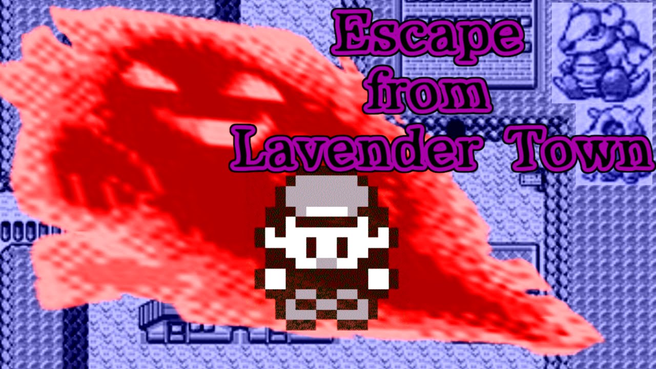 【ポケットモンスター】『Escape from Lavender Town』とは？ポケモンのシオンタウンから逃げ出すホラーゲーム！