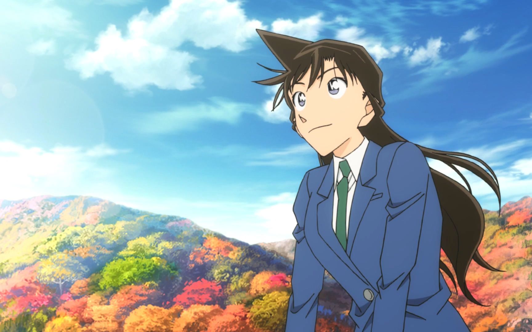 名探偵コナンのエンディングでコナンと蘭が秋の京都に登場！美しいと大反響！【渡月橋 ～君 想ふ～】