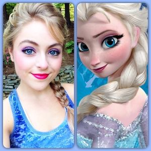 アナと雪の女王 アナ エルサ風の髪型の簡単な作り方 かわいい三つ編みおさげ 2 2 Renote リノート
