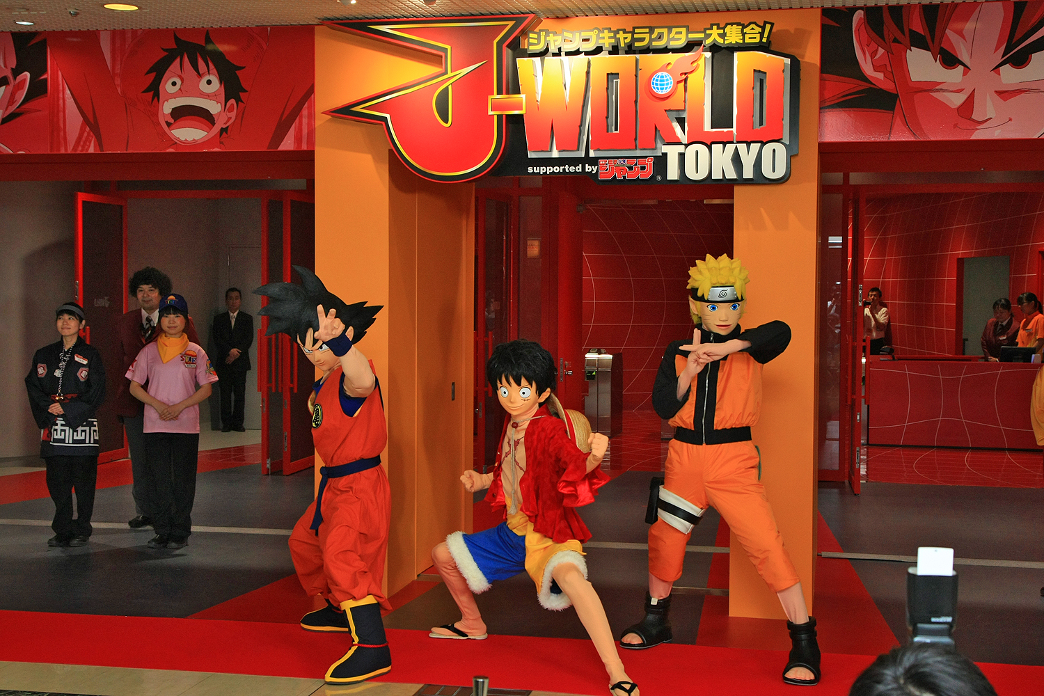 「J-WORLD TOKYO」の全キャラクター紹介！サンシャインナムコ ナンジャタウンに存在したジャンプのテーマパーク！