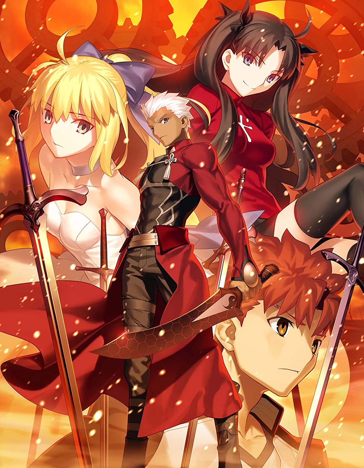 Fate/stay night [UBW]1stシーズンのエンドカード・提供イラストまとめ【Unlimited Blade Works】