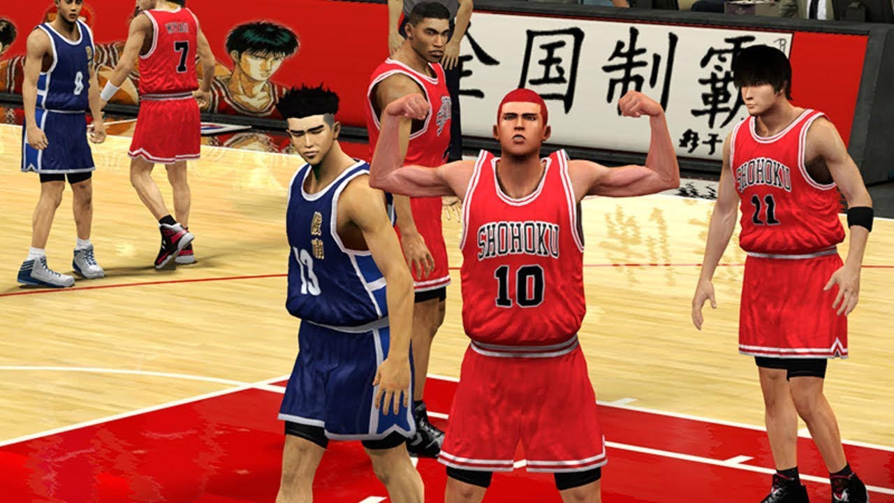 【スラムダンク】かなり泣ける…バスケゲーム『NBA 2K9』で湘北 VS 山王を完全再現！【SLAM DUNK】