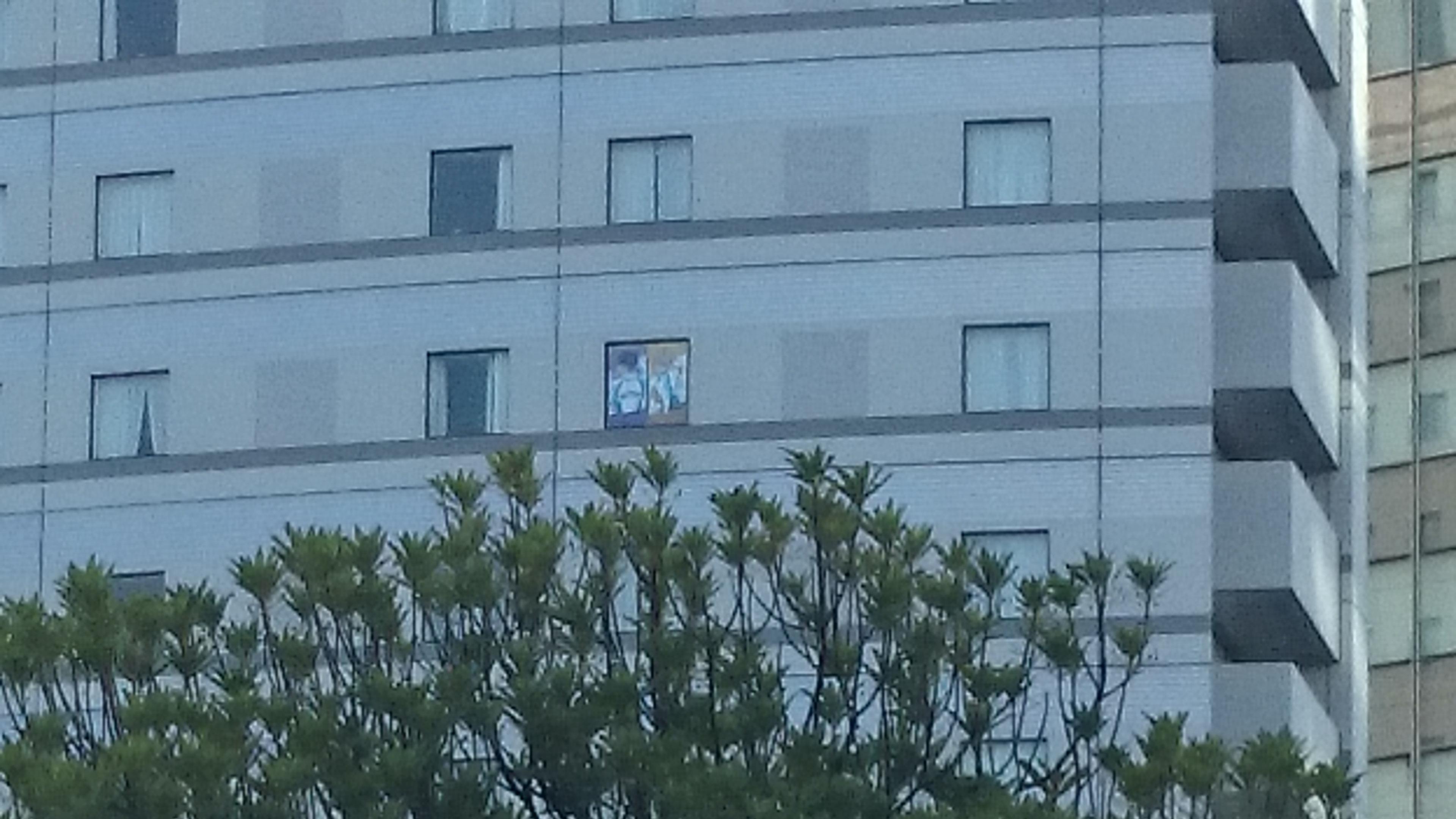 【Free!】ホテルの部屋の窓に葉月渚＆竜ヶ崎怜のイラストが!?目撃者のツイートとファンの反応を紹介
