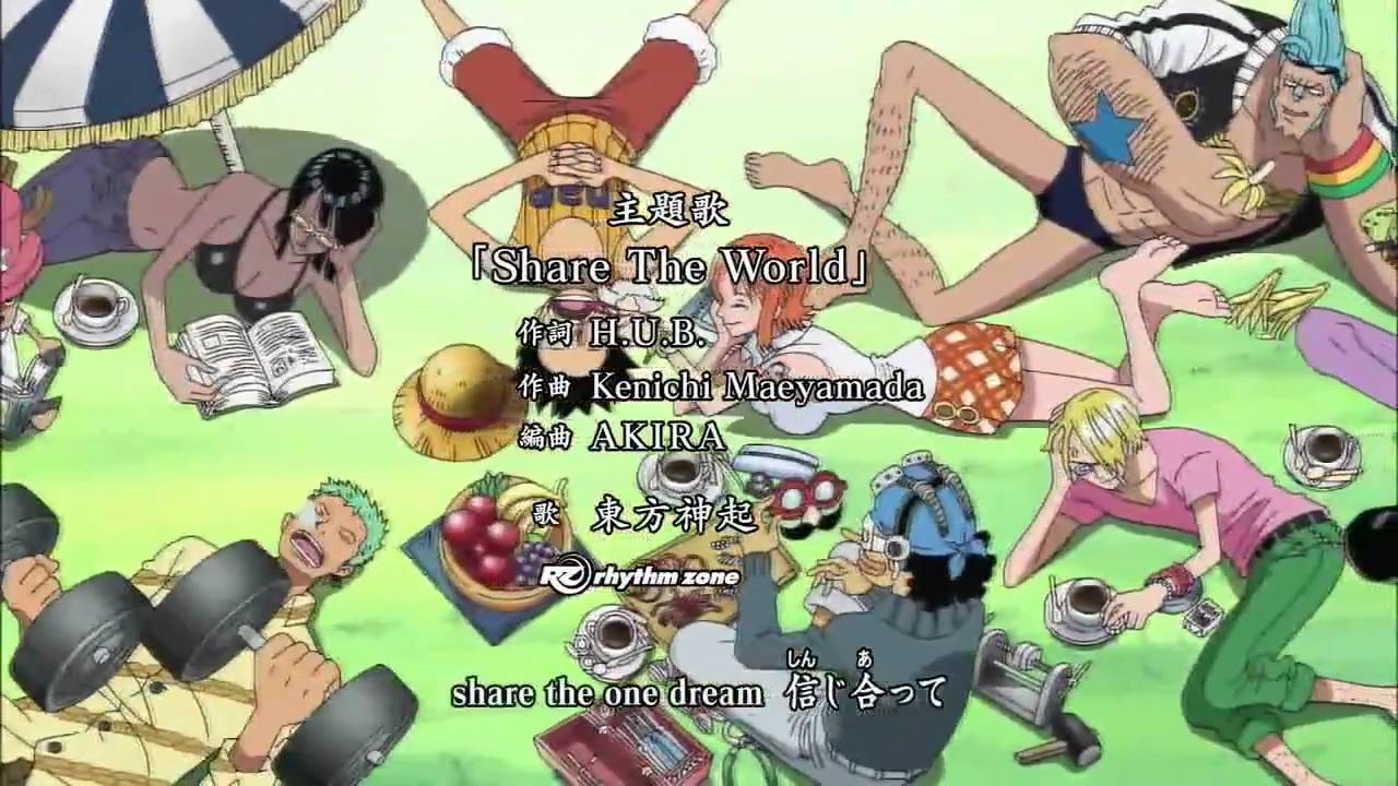 ワンピース アニメの歴代op オープニング 楽曲まとめ One Piece Renote リノート
