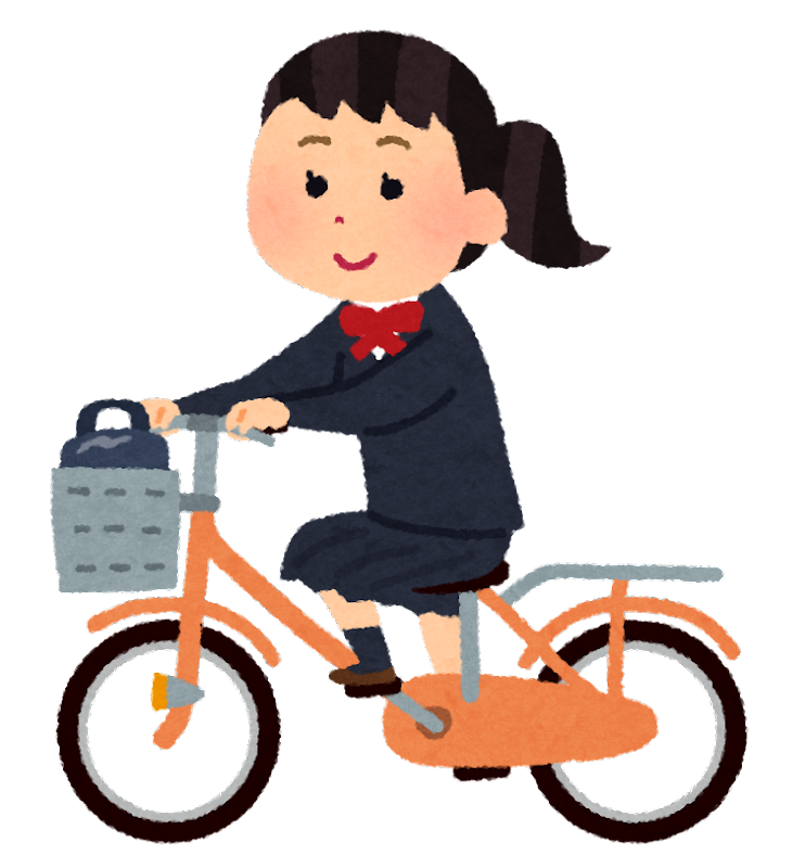 自転車と女の子の画像 イラスト 壁紙まとめ Renote リノート