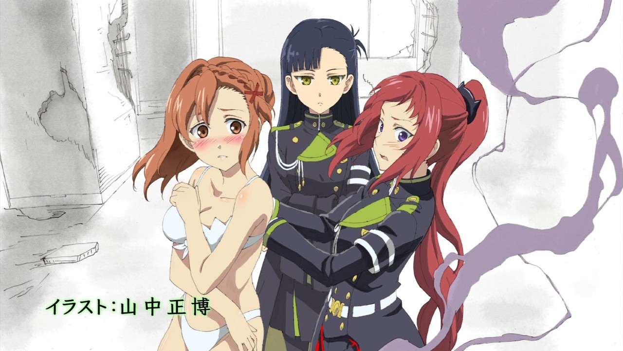 美麗イラスト多数 終わりのセラフ 名古屋決戦編 2期 エンドカードまとめ Renote リノート