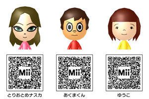 Qrコードあり アニメ ゲームキャラ風のmiiの顔まとめ ハイジ うた プリほか Renote リノート