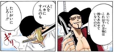 ジュラキュール ミホーク One Piece の徹底解説 考察まとめ 3 4 Renote リノート