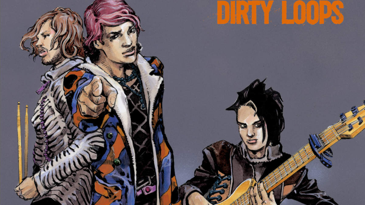 荒木飛呂彦、洋楽バンド【Dirty Loops】のCDジャケットを描く！