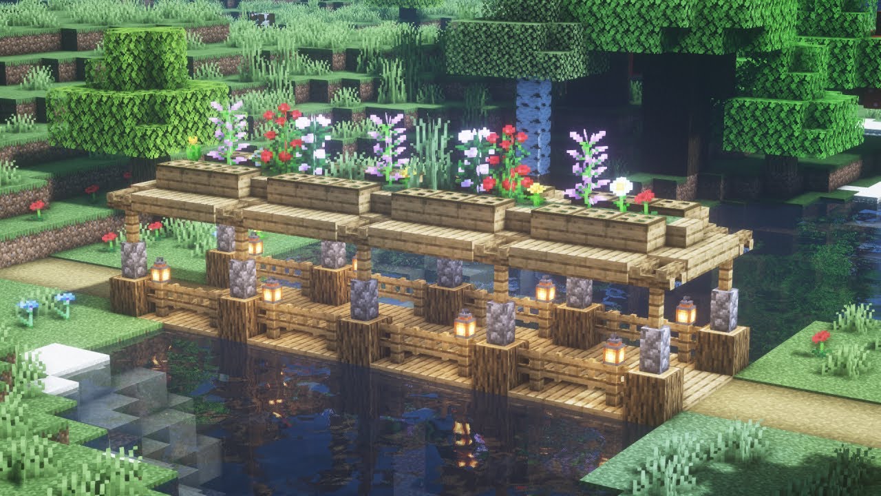 【マインクラフト】マイクラで作った橋の画像まとめ！【Minecraft】